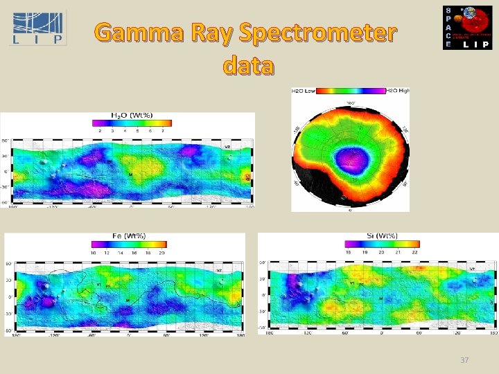 Gamma Ray Spectrometer data 37 