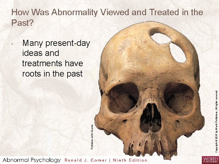 How Was Abnormality Viewed and Treated in the Past? Copyright © 2015 by Worth