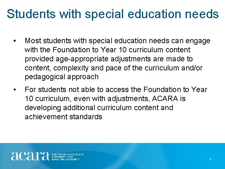 Shape of the Australian Curriculum December 2010 The