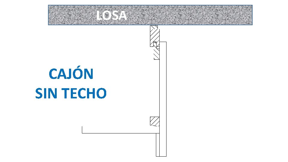  LOSA CAJÓN SIN TECHO 