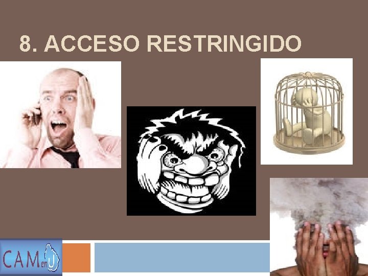 8. ACCESO RESTRINGIDO 