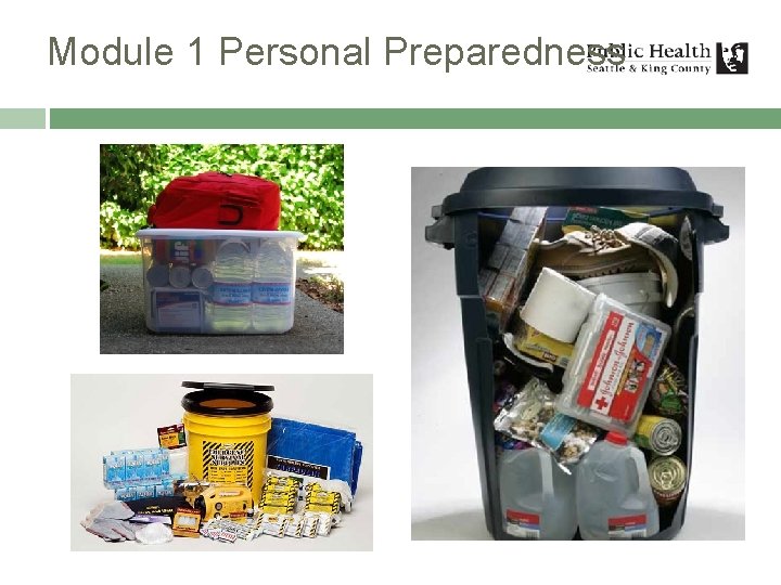 Module 1 Personal Preparedness 