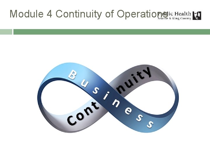 Module 4 Continuity of Operations 