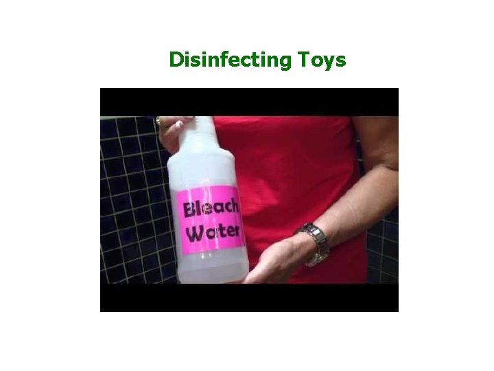 Disinfecting Toys Hygiene in Early Childhood Centres 