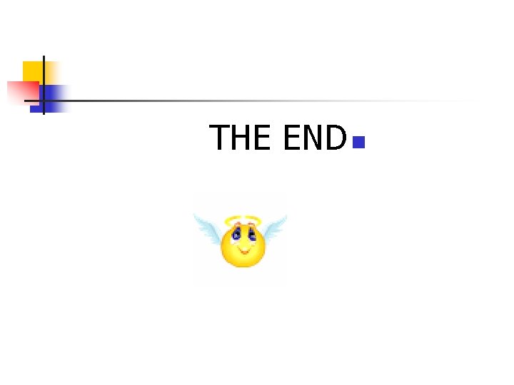 THE END n 