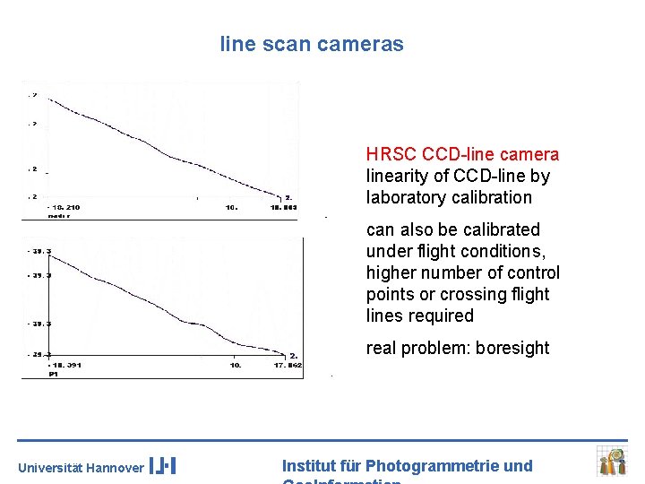line scan cameras HRSC CCD-line camera linearity of CCD-line by laboratory calibration can also
