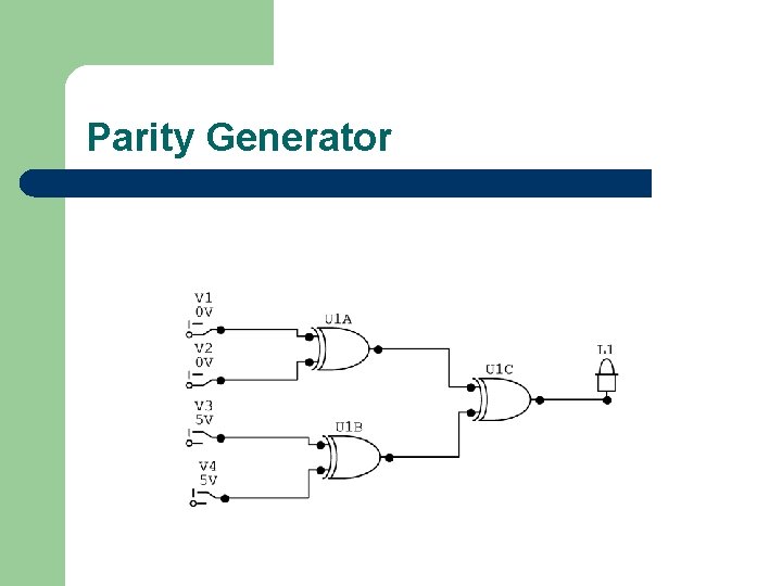 Parity Generator 