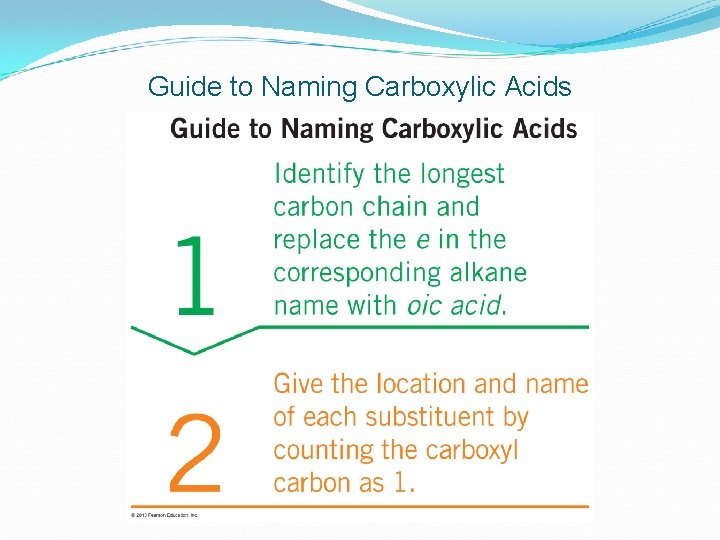 Guide to Naming Carboxylic Acids 