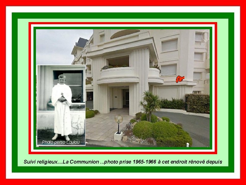 Photo perso Loulou Suivi religieux. . La Communion. . . photo prise 1965 -1966