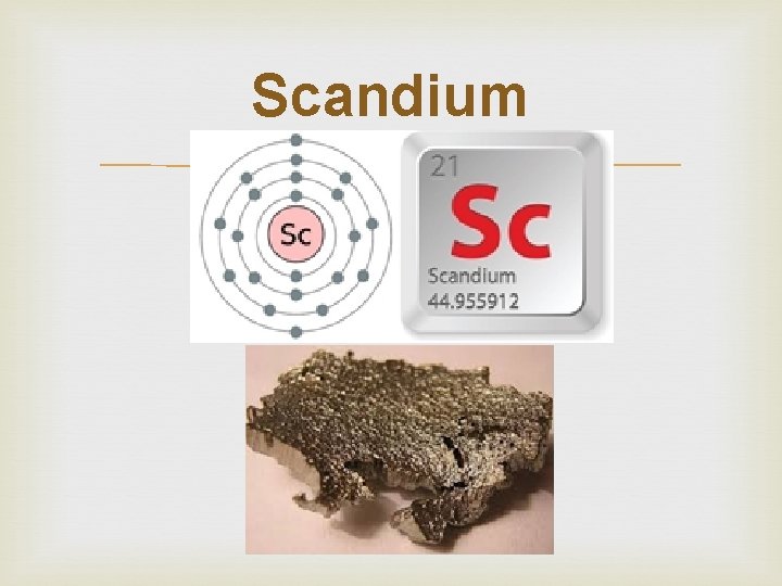 Scandium 