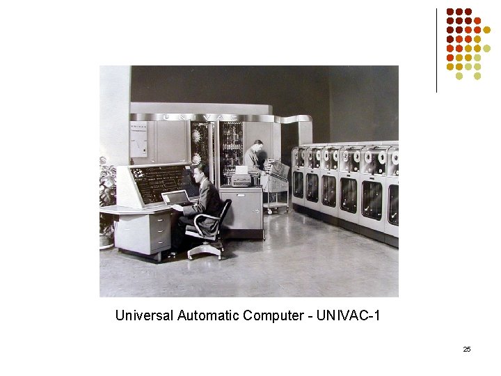 Universal Automatic Computer - UNIVAC-1 25 