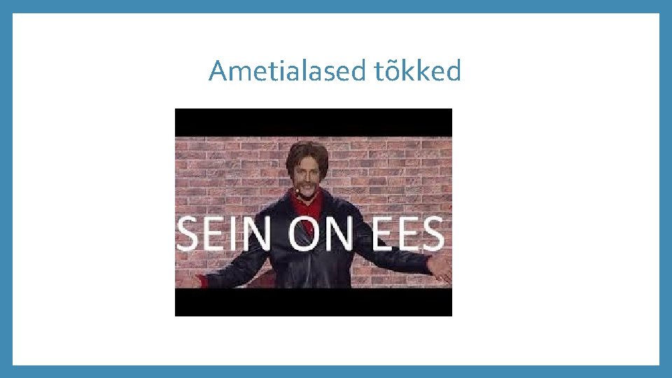 Ametialased tõkked 