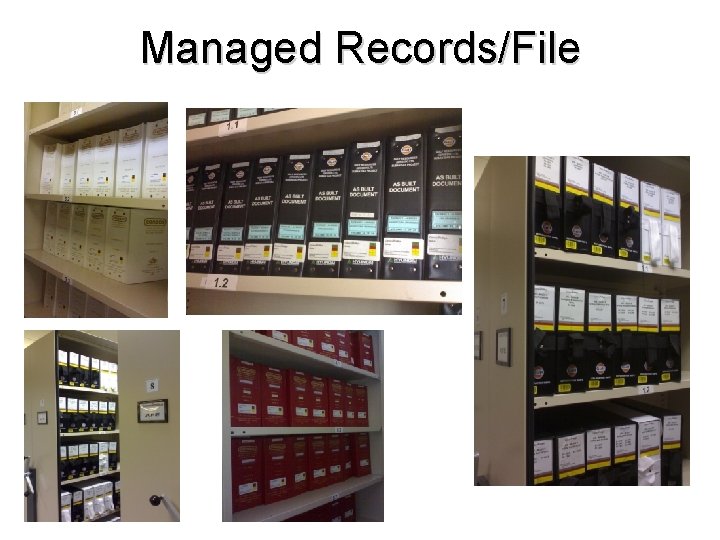 Managed Records/File 