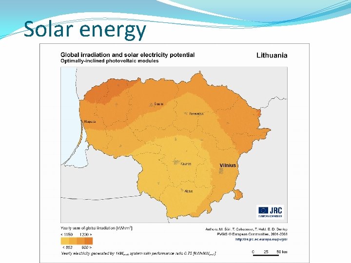 Solar energy 