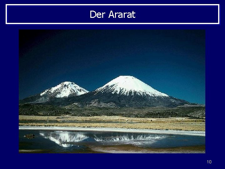 Der Ararat 10 