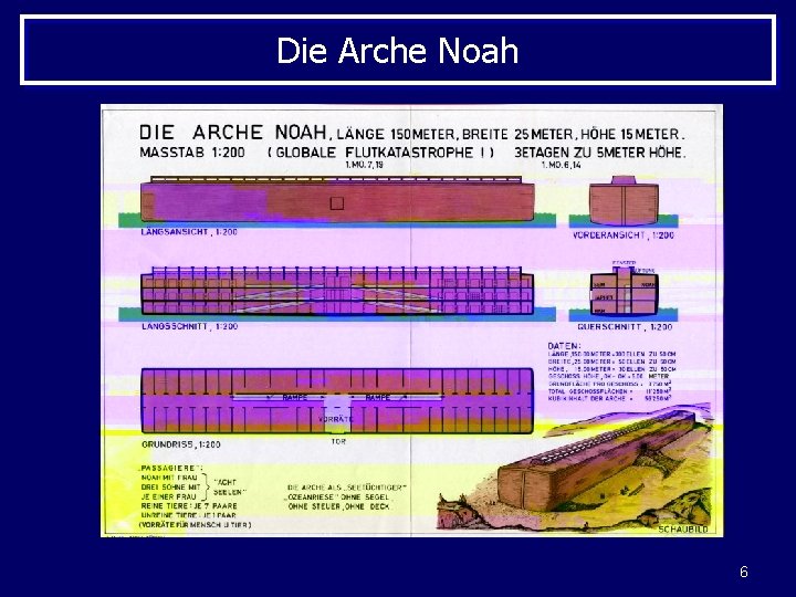 Die Arche Noah 6 