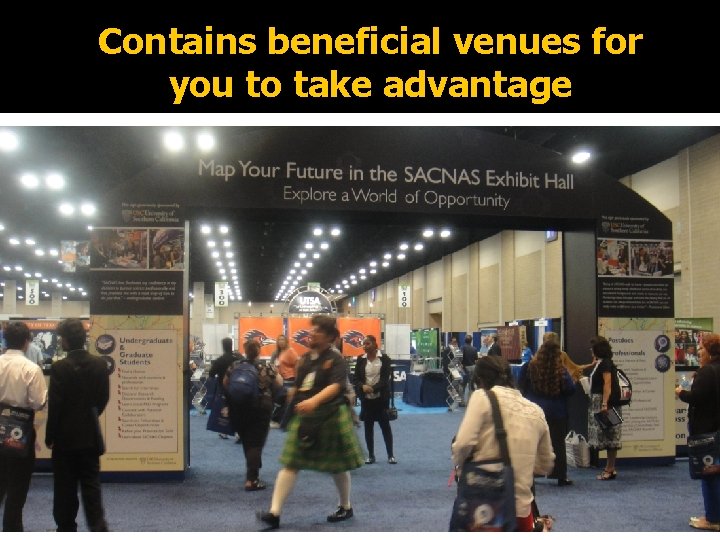 Contains beneficial venues for you to take advantage 