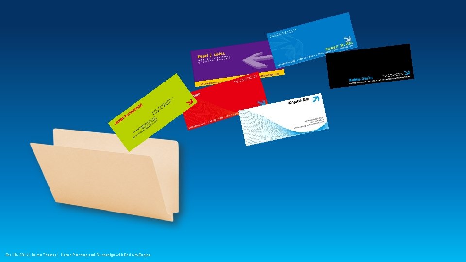 Esri UC 2014 | Demo Theater | Urban Planning and Geodesign with Esri City.