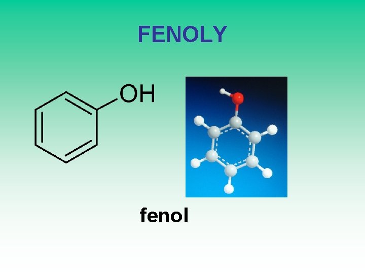 FENOLY fenol 