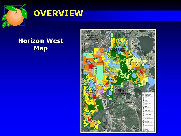 OVERVIEW Horizon West Map 