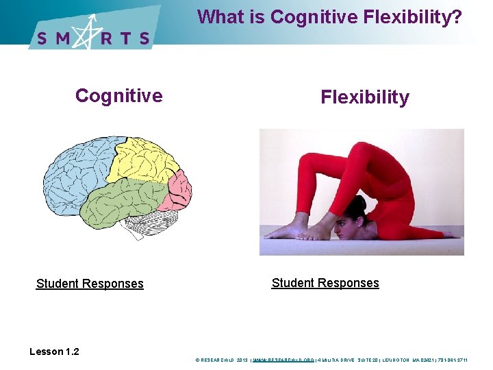 What is Cognitive Flexibility? Cognitive Student Responses Flexibility Student Responses Lesson 1. 2 ©