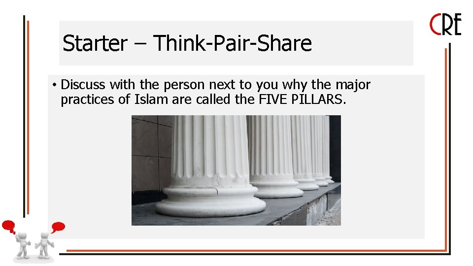 Starter – Think-Pair-Share • Discuss with the person next to you why the major