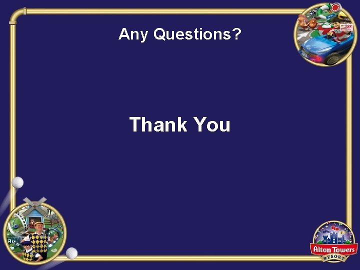 Any Questions? Thank You 