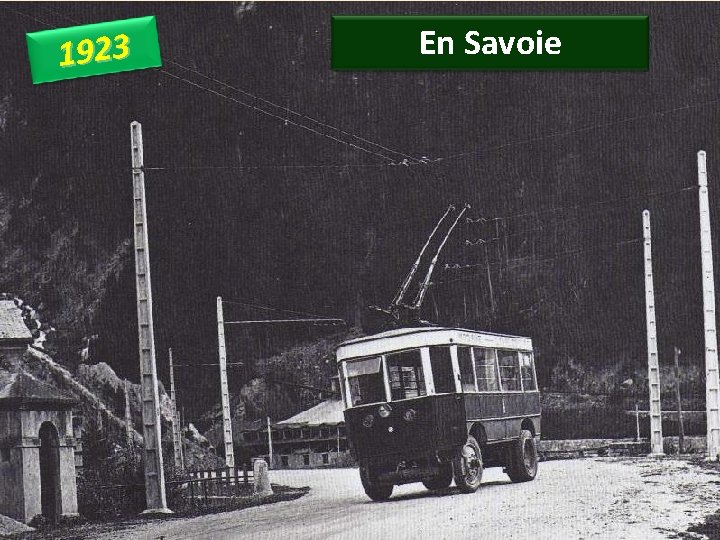 1923 En Savoie 