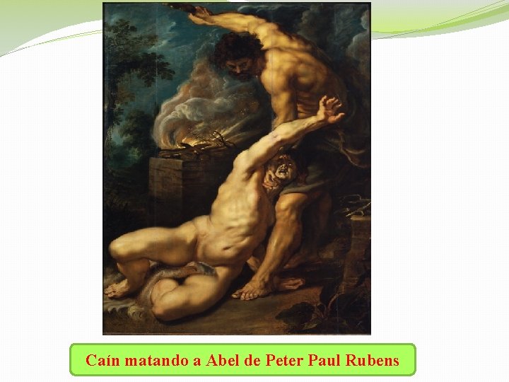 Caín matando a Abel de Peter Paul Rubens 