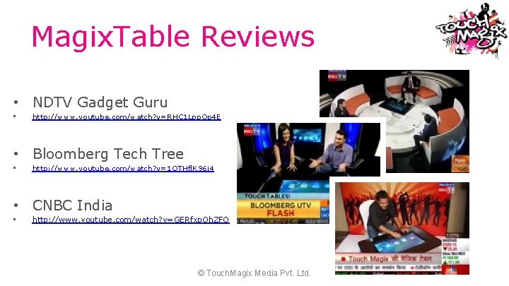 Magix. Table Reviews • NDTV Gadget Guru • http: //www. youtube. com/watch? v=RHC 1