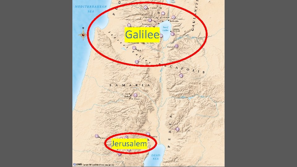 Galilee Jerusalem 