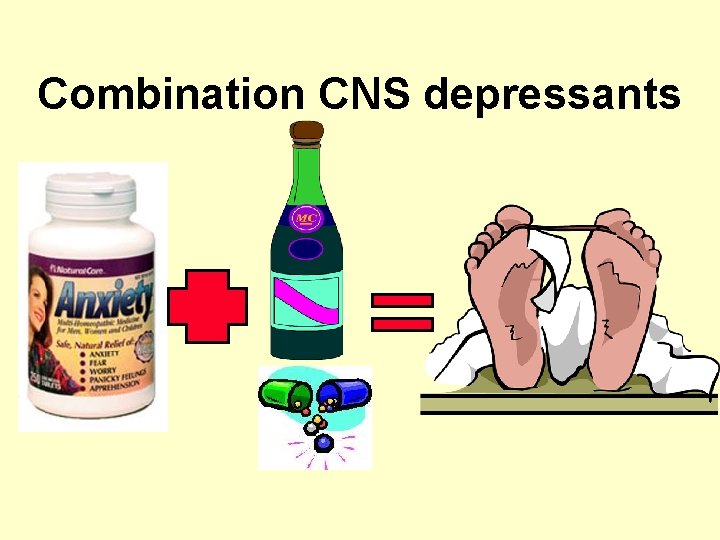 Combination CNS depressants 