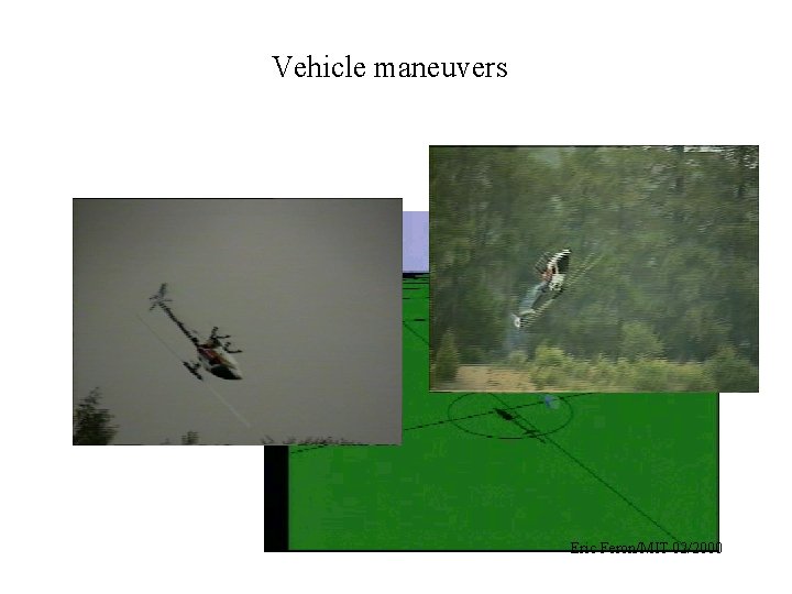 Vehicle maneuvers Eric Feron/MIT 02/2000 