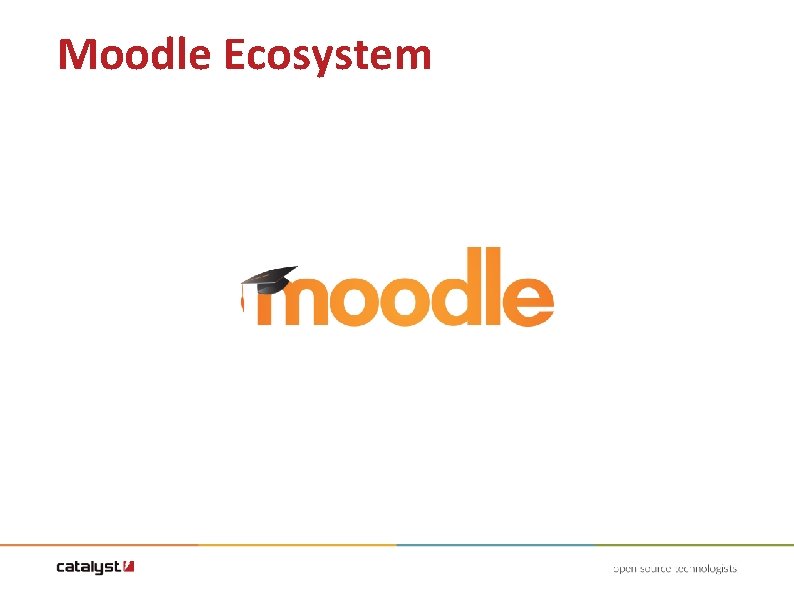 Moodle Ecosystem Moodle Ecosystem