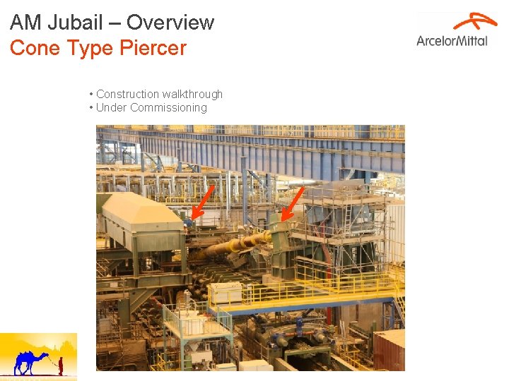 AM Jubail – Overview Cone Type Piercer • Construction walkthrough • Under Commissioning 