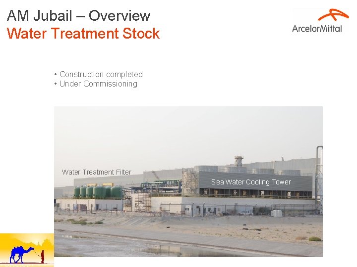 AM Jubail – Overview Water Treatment Stock • Construction completed • Under Commissioning Water
