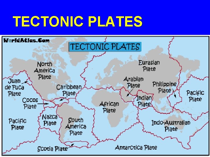 TECTONIC PLATES 