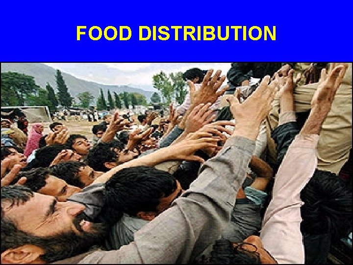 FOOD DISTRIBUTION 