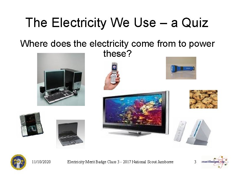 The Electricity We Use – a Quiz Where does the electricity come from to