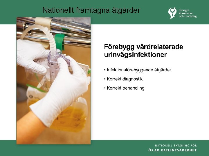 Nationellt framtagna åtgärder 