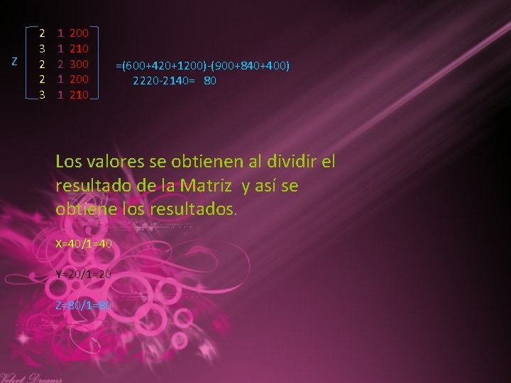 Z 2 3 2 2 3 1 1 200 210 300 210 =(600+420+1200)-(900+840+400) 2220 Z 2 3 2 2 3 1 1 200 210 300 210 =(600+420+1200)-(900+840+400) 2220