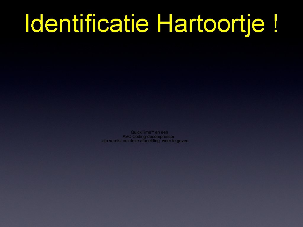 Identificatie Hartoortje ! 