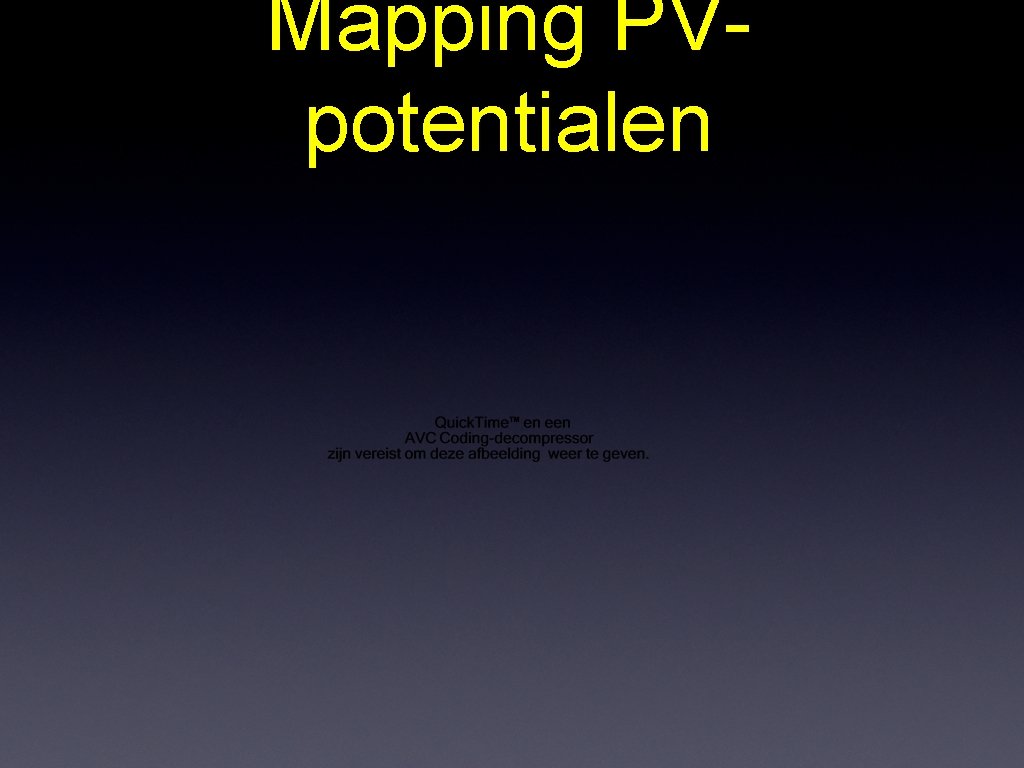 Mapping PVpotentialen 