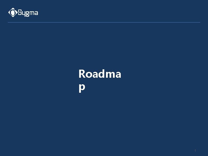 Roadma p 1 