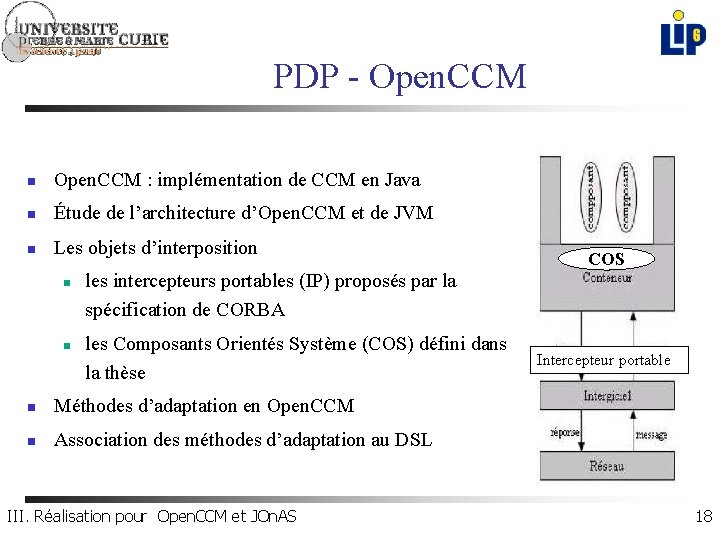 PDP - Open. CCM n Open. CCM : implémentation de CCM en Java n