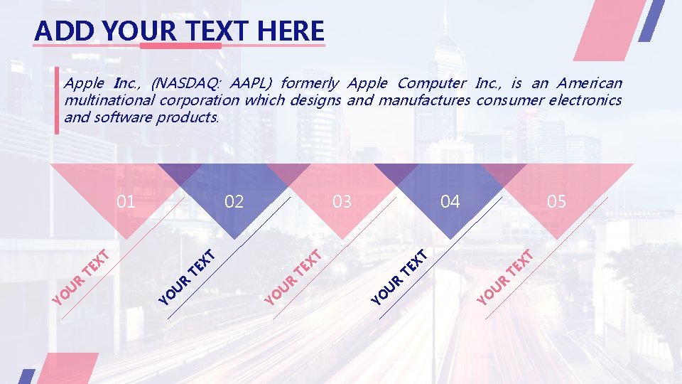 ADD YOUR TEXT HERE Apple Inc. , (NASDAQ: AAPL) formerly Apple Computer Inc. ,