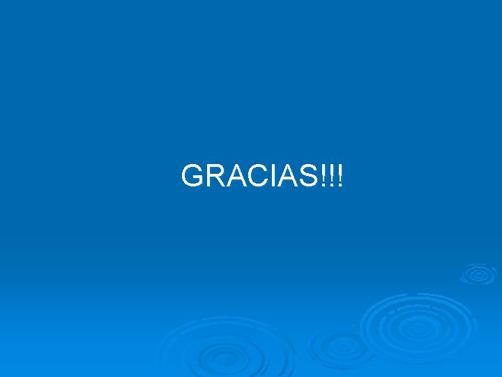 GRACIAS!!! 
