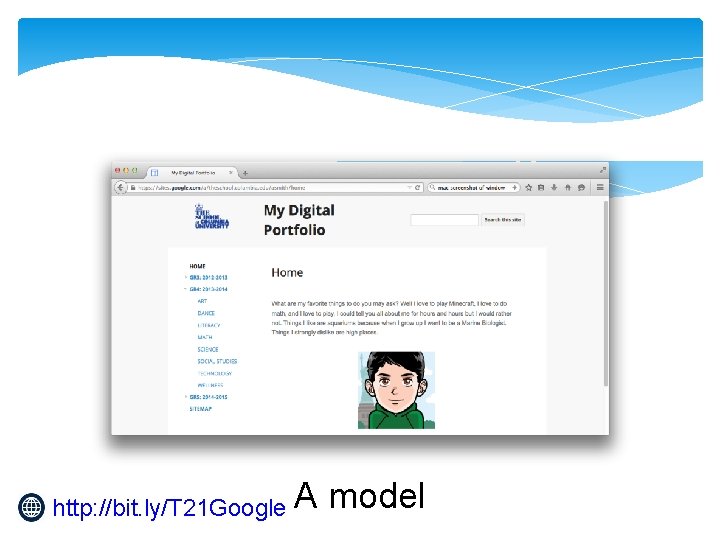 http: //bit. ly/T 21 Google A model 