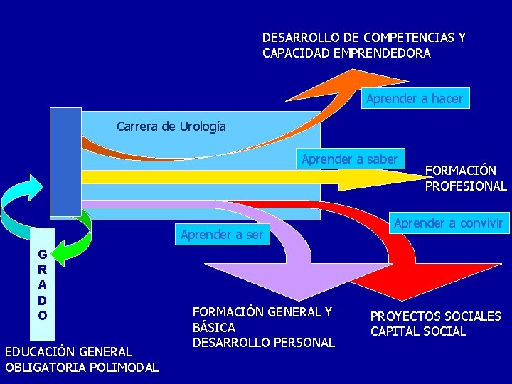 DESARROLLO DE COMPETENCIAS Y CAPACIDAD EMPRENDEDORA Aprender a hacer Carrera de Urología Aprender a DESARROLLO DE COMPETENCIAS Y CAPACIDAD EMPRENDEDORA Aprender a hacer Carrera de Urología Aprender a