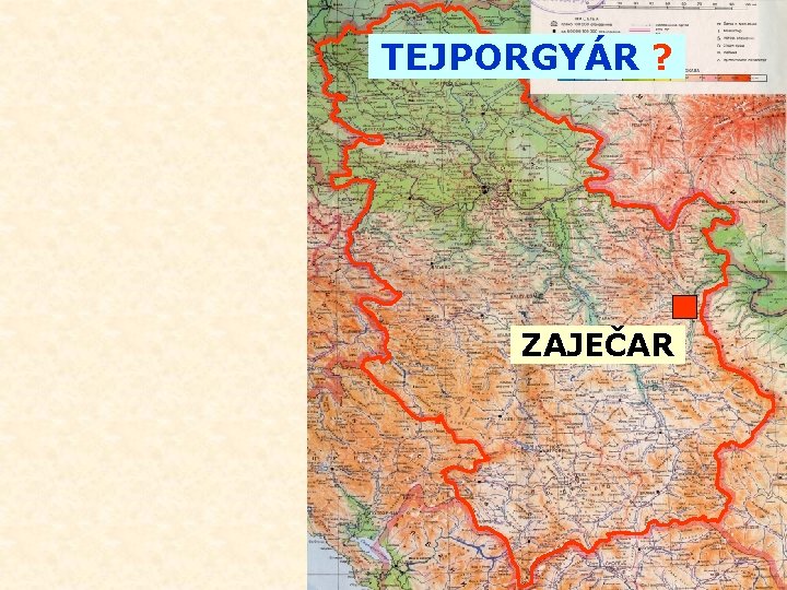 TEJPORGYÁR ? ZAJEČAR 